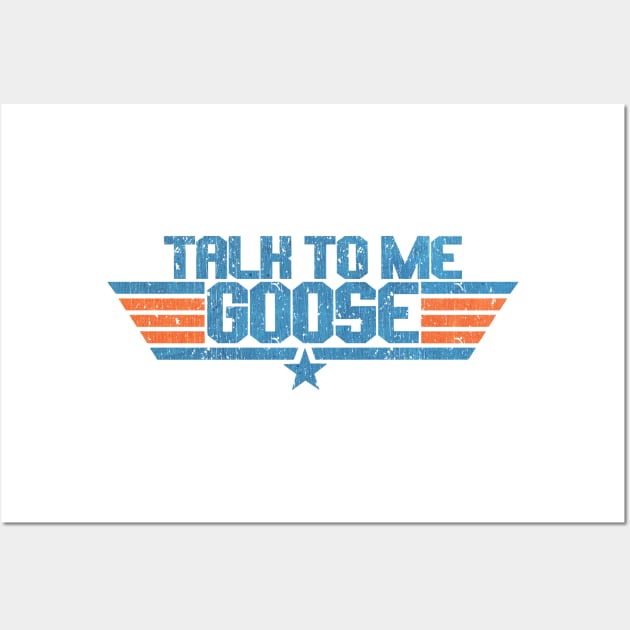 Talk To Me Goose 1986 Vintage Wall Art by RASRAP